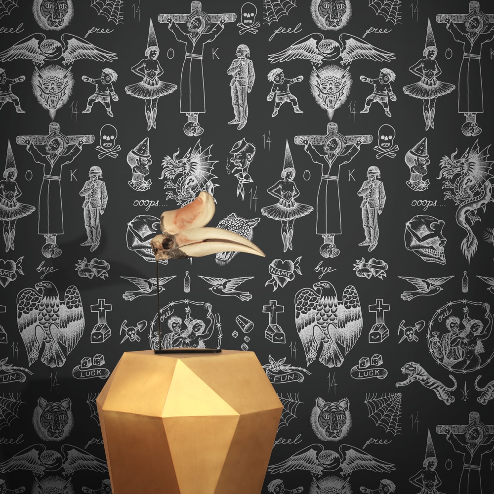 SAMPLE - Tattoo Flash Wallpaper - Negative - Image 2